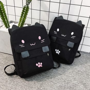 kawaii cat backpack