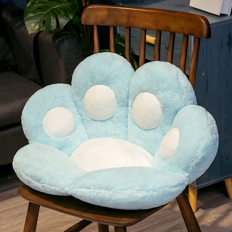 cat paw pillow seat