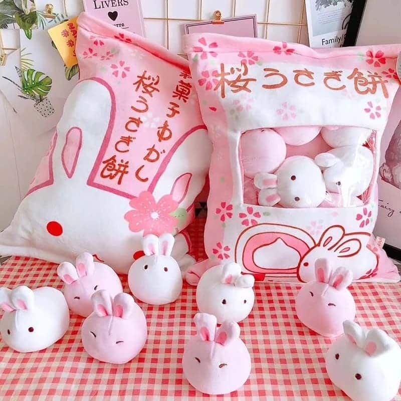 cute bunny pillow