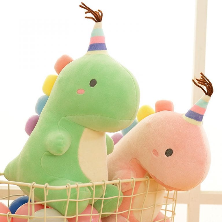 Kawaii Party Dinosaur Plush | Best Kawaii Shop 2021