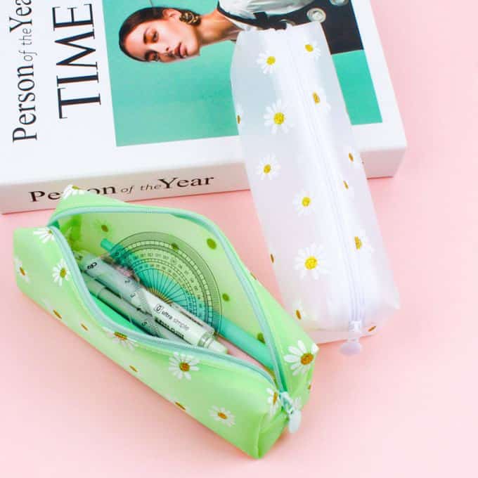 Pencil Pouch with Multiple Pockets