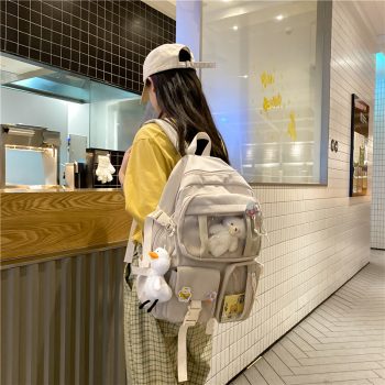 Backpack with Clear Window for Pins | Kawaii Shop 2023