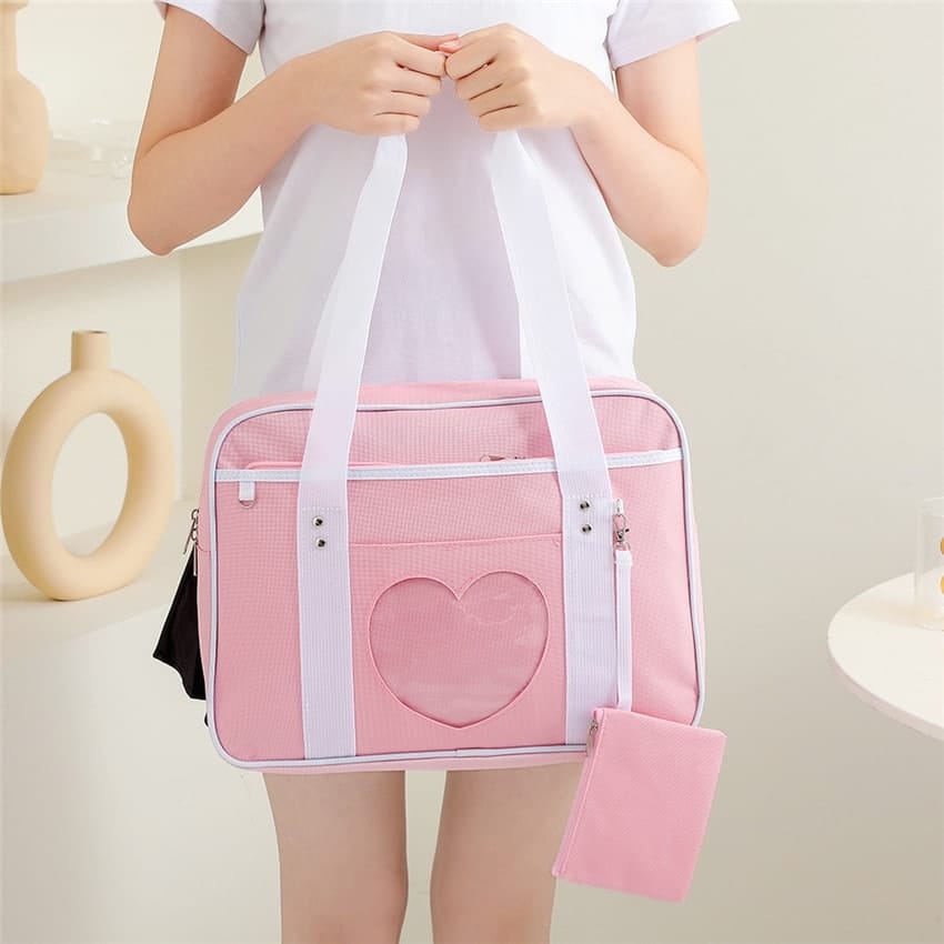 kawaii pink bag pastel