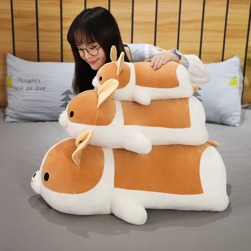 huge corgi plush