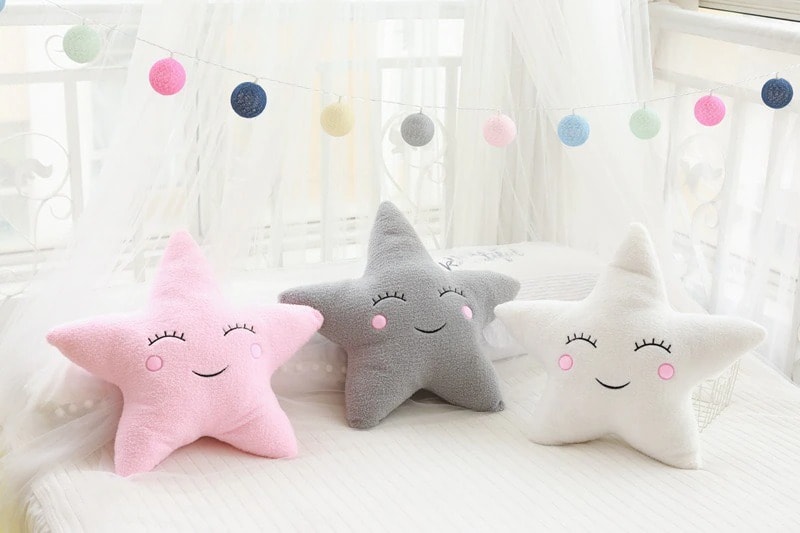 cute star pillow