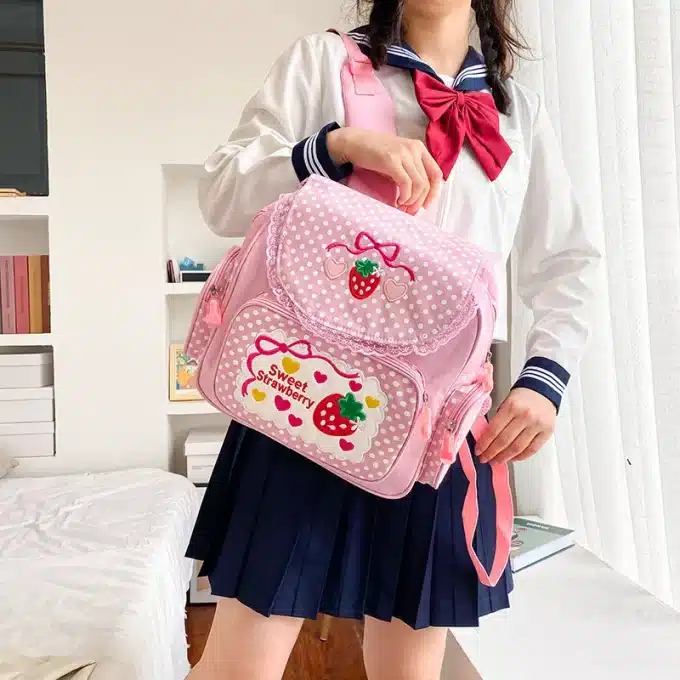 sweet strawberry backpack