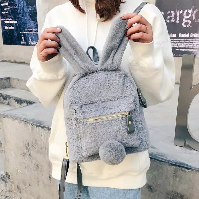 Kayo Finesse Maniac Bunny Backpack (white/Black) – KayoFinesseApparel